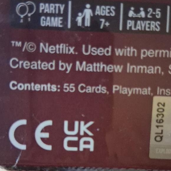 Netflix Exploding Kittens Good vs Evil Card Game - Picture 3 of 6